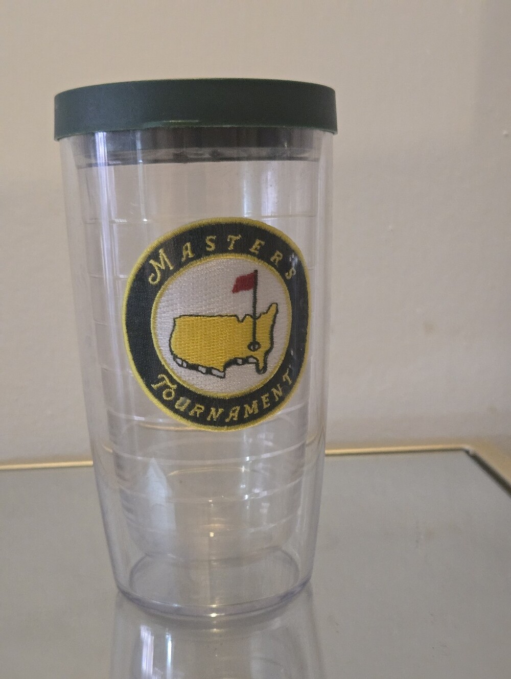 Masters Tournament Tervis Tumbler 16 oz Embroidered Patch Augusta National Golf